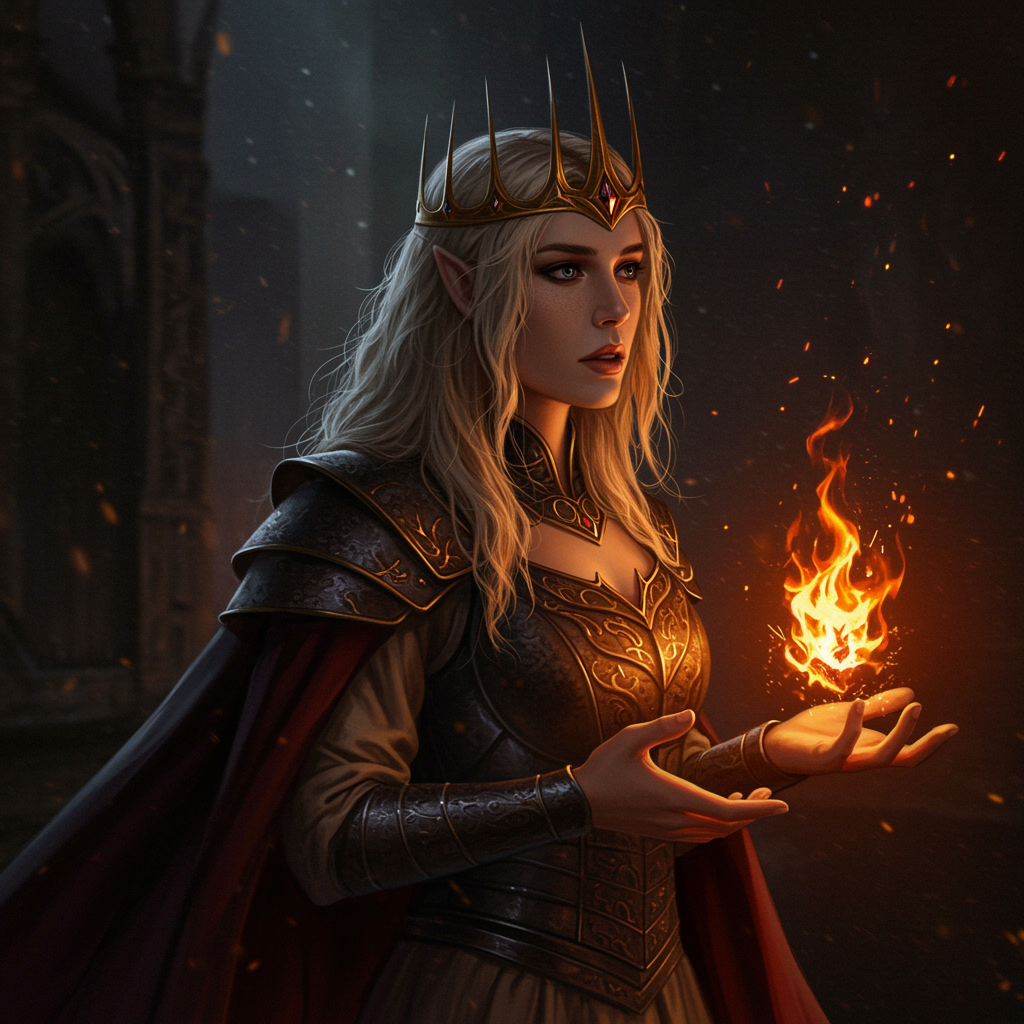 Queen Of Fire Magic